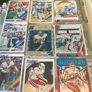 over 200 football cards